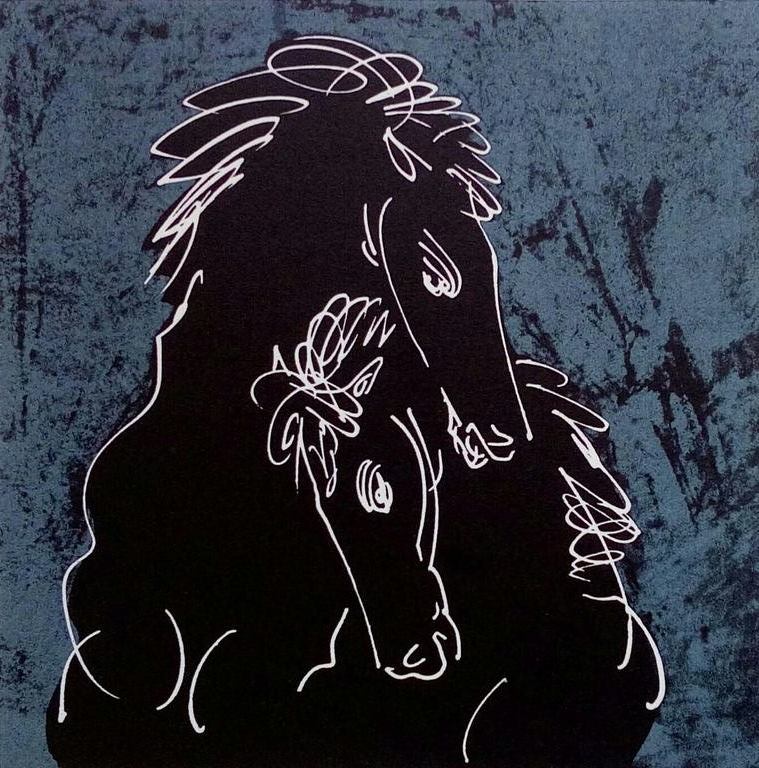 Hans Erni: Lithografie, Chevaux kopen? Bied vanaf 1!