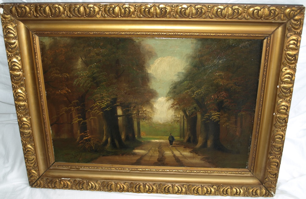 J. de Swart – Olieverf op hout – Zomerlandschap - Gesigneerd & ingelijst–ca 1965 kopen? Bied vanaf 35!