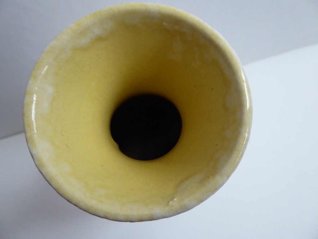 Vintage vaasje met gestileerd decor, Scheurich kopen? Bied vanaf 24!