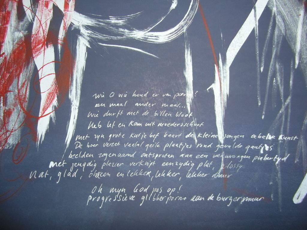 Michael Tedja - Aquaholisme - Handingekleurde zeefdruk kopen? Bied vanaf 125!