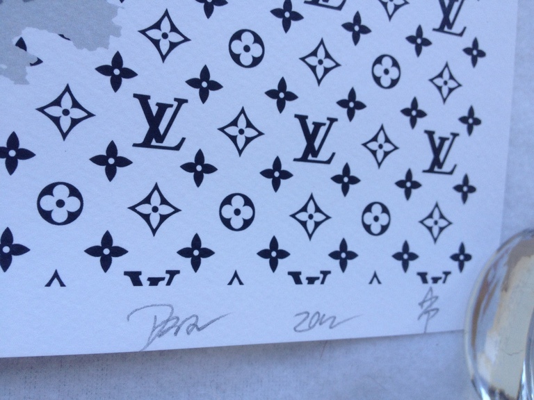 DEATH NYC, zeefdruk 'Monroe Pink Drip' Louis Vuitton uit 2012, oplage 100 kopen? Bied vanaf 25!