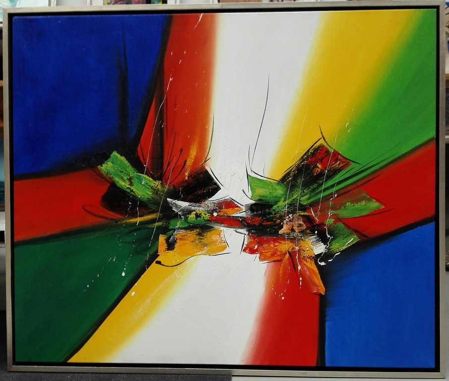 Lee Cole, Origineel op linnen in lijst kopen? Bied vanaf 100!