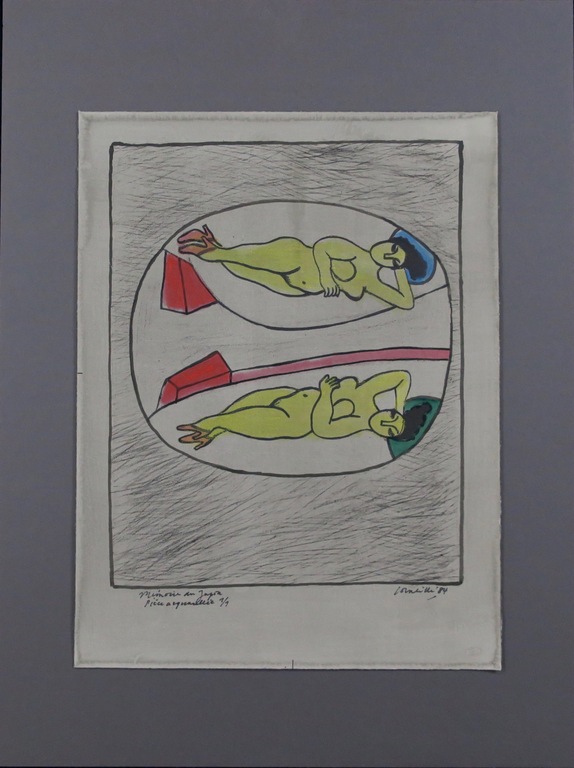 Corneille: Unieke handgekleurde litho, Memoire de Japon kopen? Bied vanaf 950!