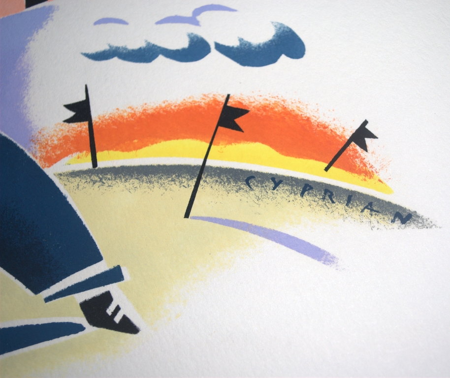 Cyprian Koscielniak - gesigneerde gouache - ca.1989 kopen? Bied vanaf 65!