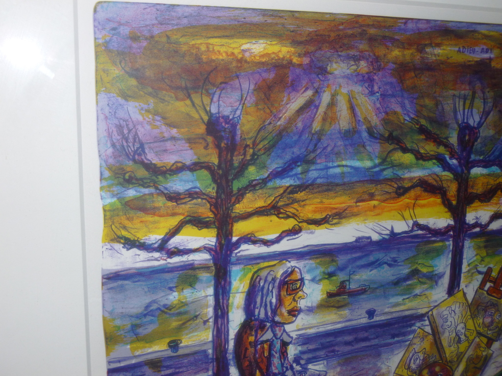 Prachtige kleurenlitho,in beperkte oplage,genummerd,gedateerd en gehandtekend. kopen? Bied vanaf 295!