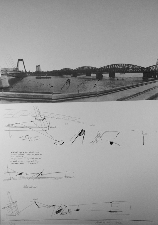 Auke de Vries (1937) ontwerp Maasbeeld (1982) verkocht voor € 70!
