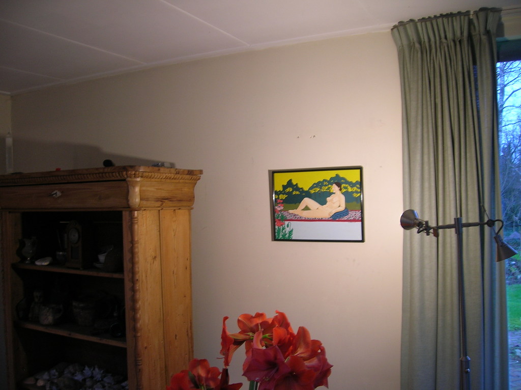 Hein van der Meij , Olieverf op doek, Vrouw 6 kopen? Bied vanaf 25!