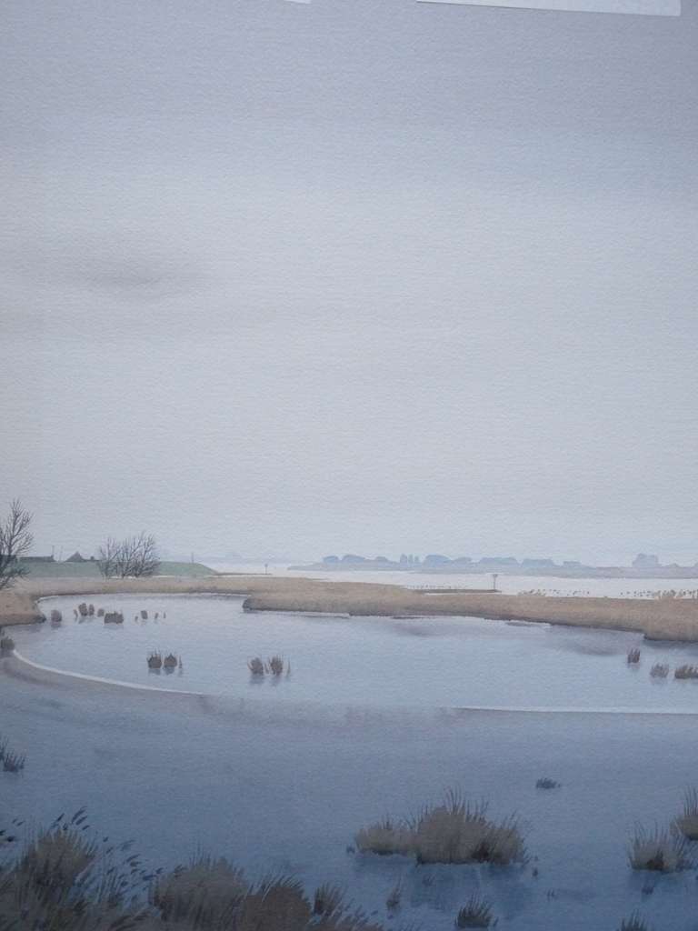 GERRIT NEVEN  AQUAREL  UIT 1984 kopen? Bied vanaf 125!