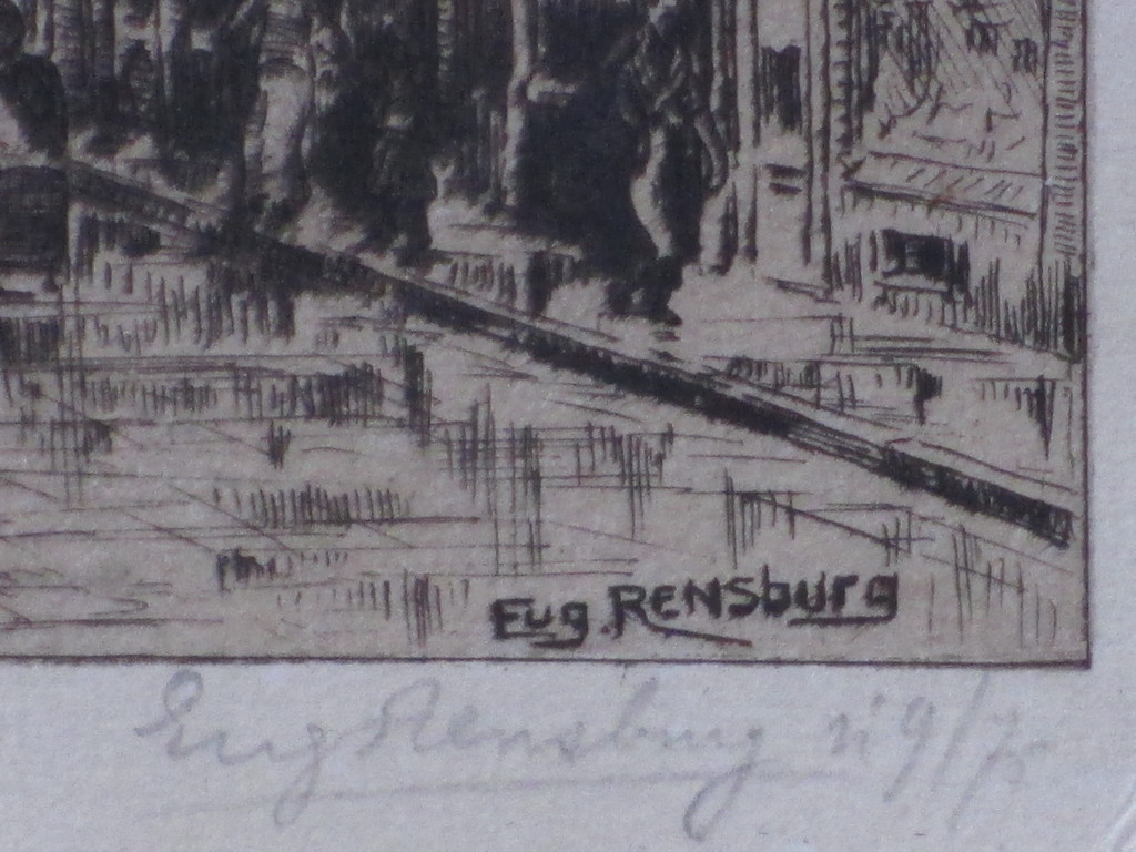 Eugene Rensburg, Munttoren Amsterdam, Ets kopen? Bied vanaf 35!