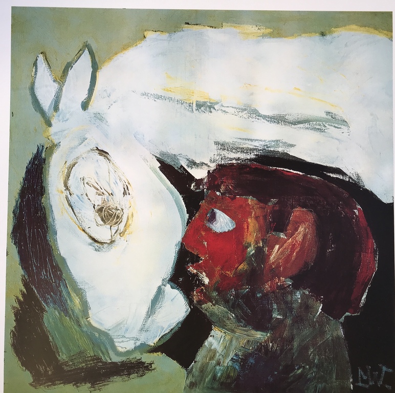 Martin van Wordragen: Zeefdruk, Man en Paard kopen? Bied vanaf 70!