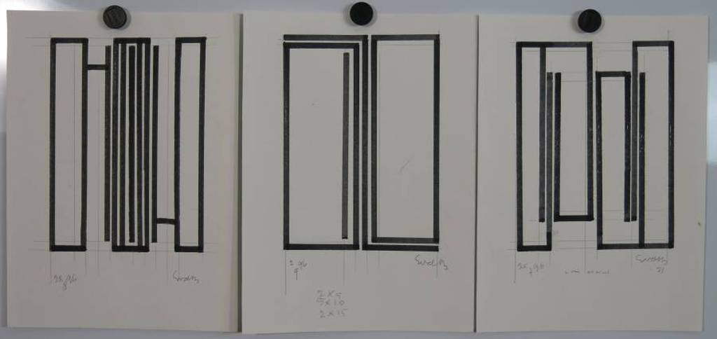 Siep van den Berg: 3 Tekeningen, zonder titel kopen? Bied vanaf 1!