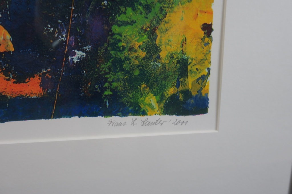 Franz Lauter: Zeefdruk, Geluk - Ingelijst (groot) kopen? Bied vanaf 50!