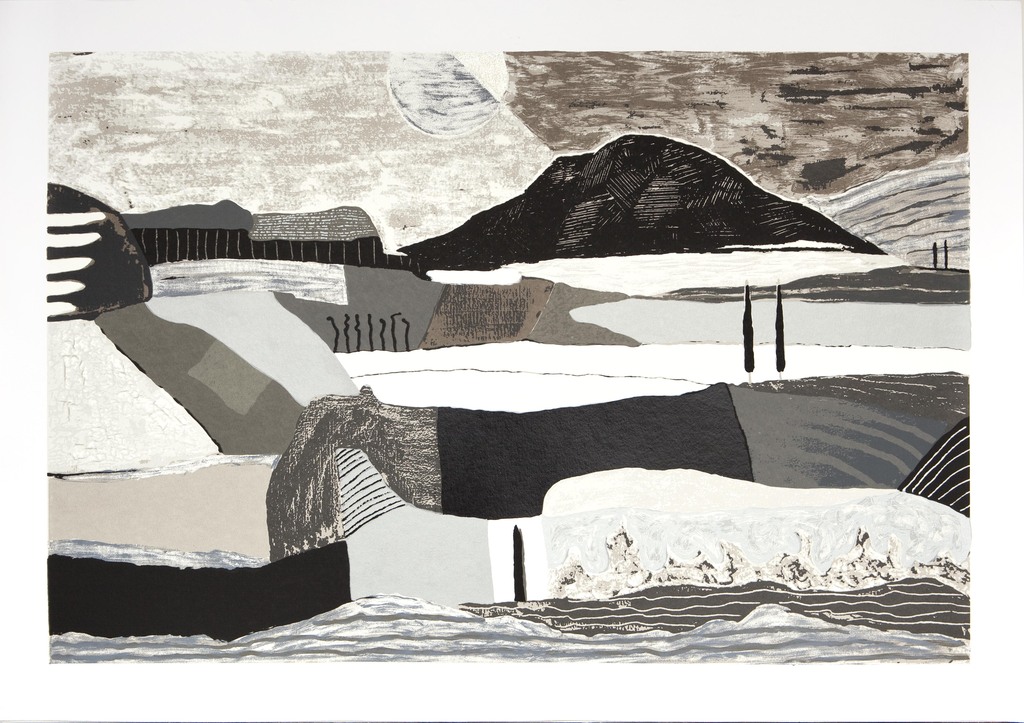 Ronald Boonacker, Night Sky I, Toscana, Italië, Zeefdruk verkocht voor € 120!