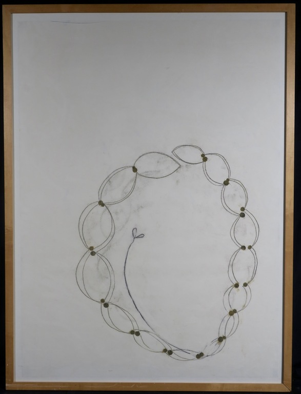 Trienette Stevens: Gemengde techniek, Z.T. - Ingelijst (Groot) verkocht voor € 35!