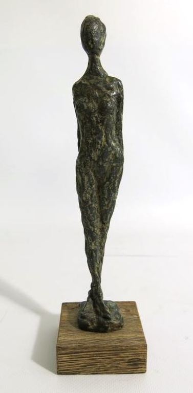 Stijl van Giacometti: Brons, Vrouwelijk naakt kopen? Bied vanaf 50!