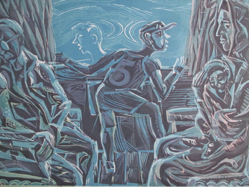 Toon Wegner, linosnede, 2009 kopen? Bied vanaf 15!