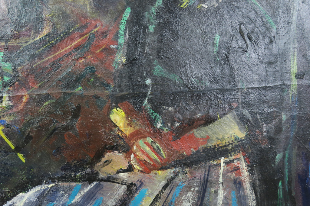 Jan van Holthe: Olieverf op doek, Marja, La Haye - Ingelijst kopen? Bied vanaf 1!