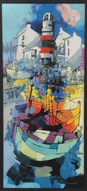 Hendrik van Veenendaal, zeefdruk op paneel  verkocht voor € 45!