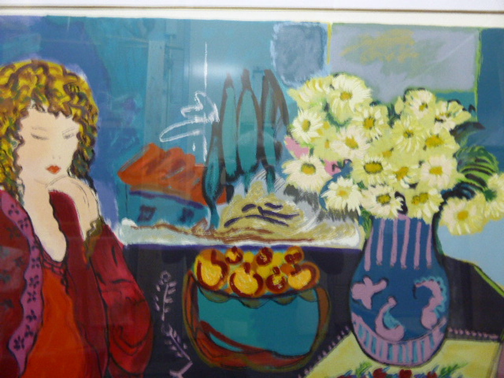 Bracha Guy, groot zeefdruk met diepdruk ,handgesigneerd kopen? Bied vanaf 95!