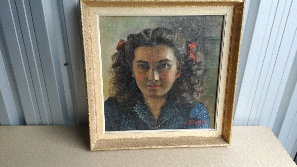 Onbekend kunstenaar, Olieverf op doek, Portret  kopen? Bied vanaf 35!