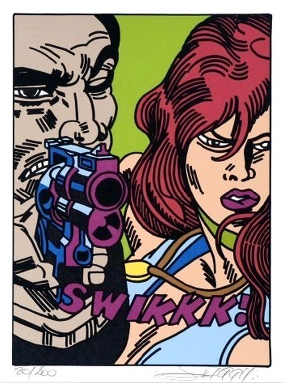 Erro: Zeefdruk, A travers...18 verkocht voor € 35!