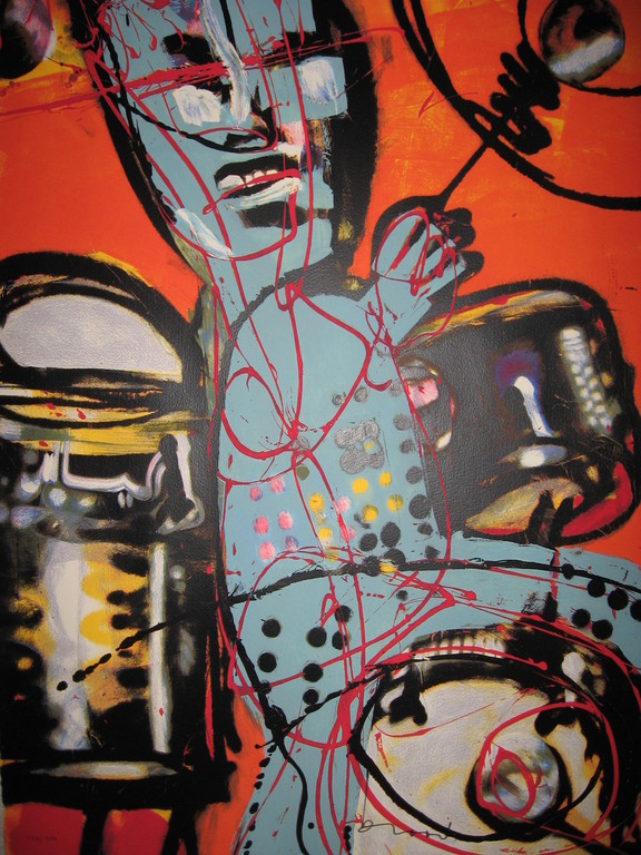 Herman Brood: De drummer - zeefdruk - opl. 250 ex. kopen? Bied vanaf 179!