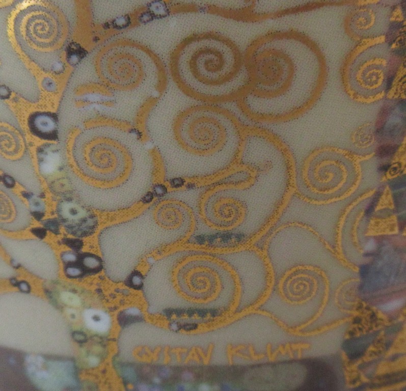 Goebel - Kandelaar Gustav Klimt  kopen? Bied vanaf 15!