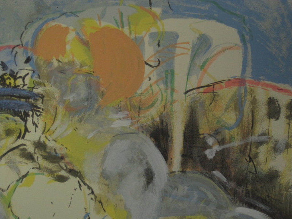 mooie Kees van Bohemen 1928-1985 litho "abstracte compositie" handgesigneerd kopen? Bied vanaf 1!