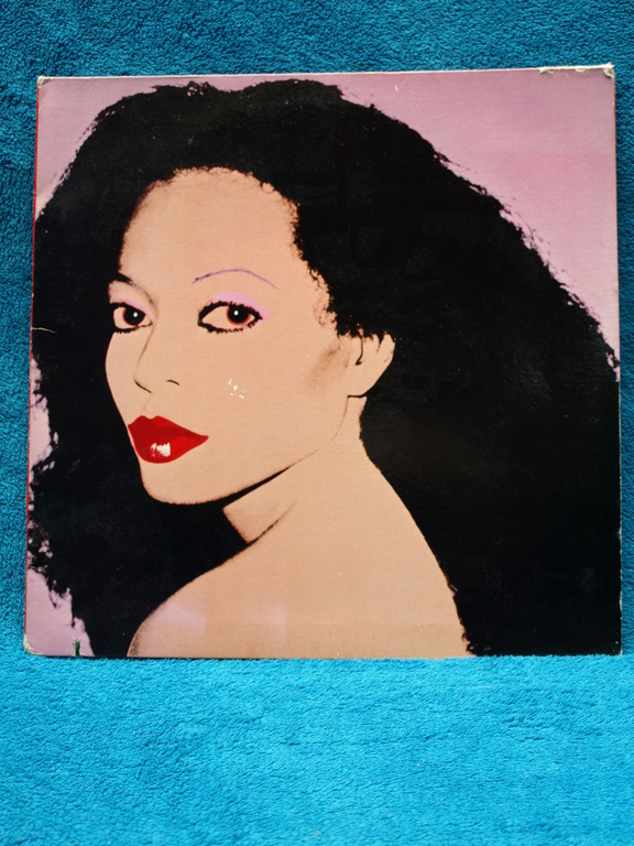Andy Warhol - LPcover - Diana Ross - 1982 verkocht voor € 10!