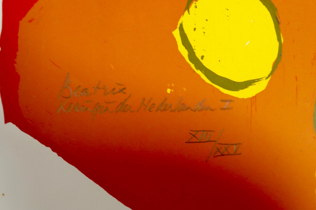 Meertje Kaal: Zeefdruk, Beatrix Koningin der Nederlanden I kopen? Bied vanaf 1!