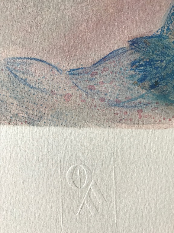 ++Marie Laurencin - Lithografie - La fille avec l'oiseau bleu++ kopen? Bied vanaf 95!