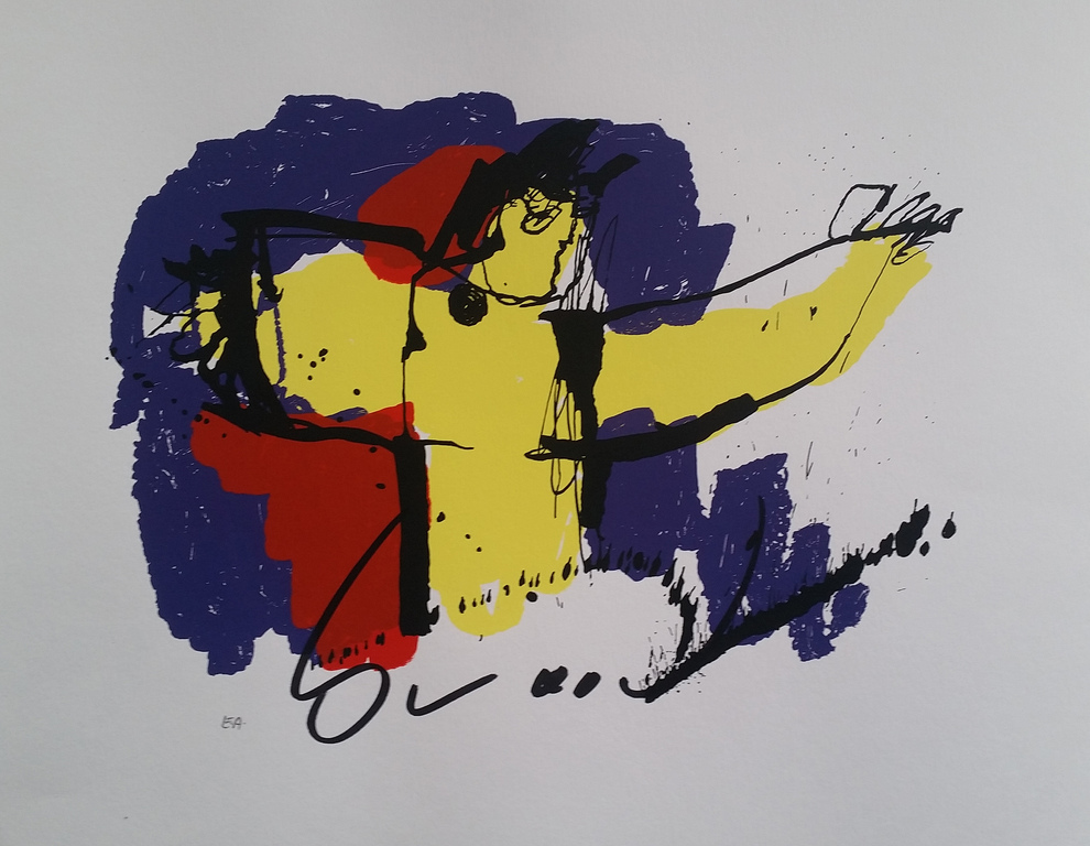 Opruiming, zeefdruk van Herman Brood - Brasil God kopen? Bied vanaf 1!