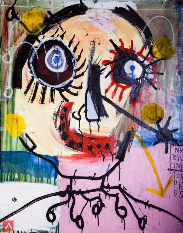 Paul Kostabi - Mr. Rivington, 75 ex, handgesigneerd en genummerd, 2012 kopen? Bied vanaf 89!