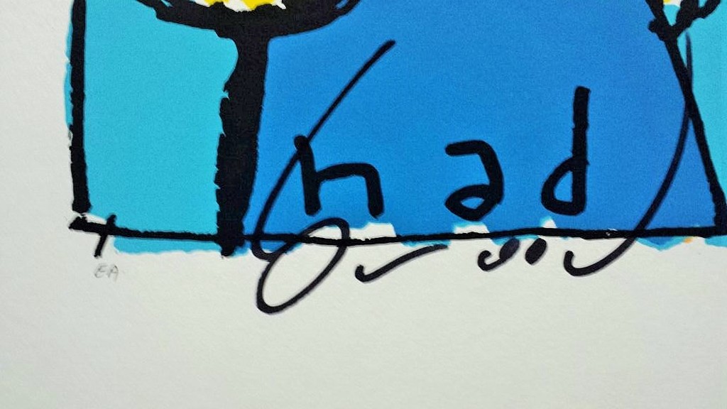 Zeefdruk van Herman Brood - Als ik jou niet Had kopen? Bied vanaf 250!