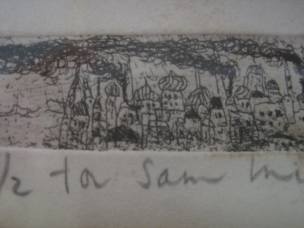 Frank Lodeizen 2 zeldzame etsen "Turkse sprookjes 1967" gesigneerd 2/2 en 3/6 kopen? Bied vanaf 1!