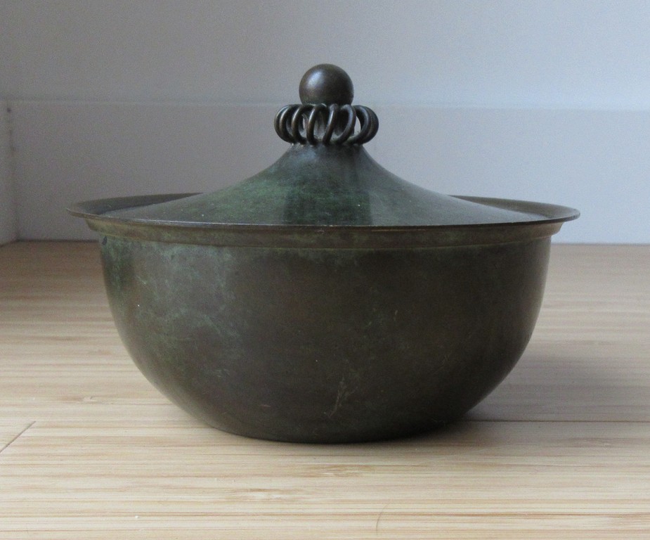 Just Andersen (Denemarken, 1884 - 1943)- Bronzen Dekseldoos kopen? Bied vanaf 40!