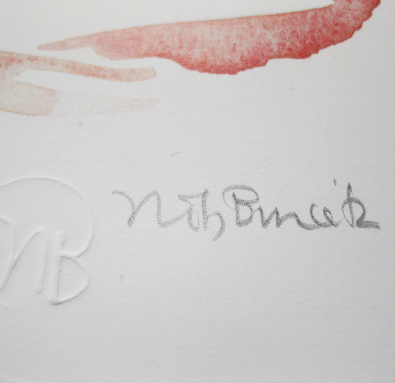 Nils Burwitz  - "Krab" - Originele grafiek - Handgesigneerd  kopen? Bied vanaf 28!