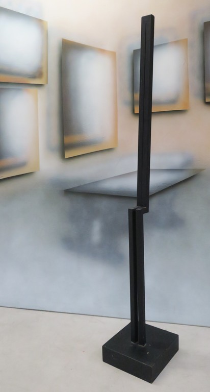 Thijs van Kimmenade: Zwart gemoffeld staal, Stoel (groot) kopen? Bied vanaf 350!