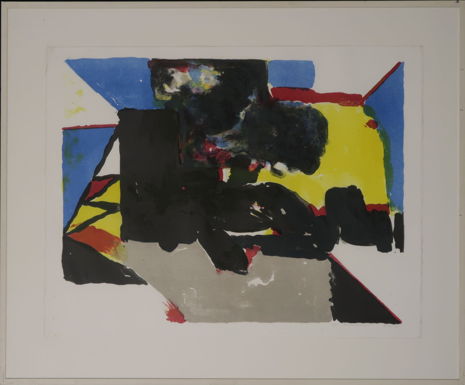 Theo Elfrink: Litho, Port en Bessin - Ingelijst kopen? Bied vanaf 1!