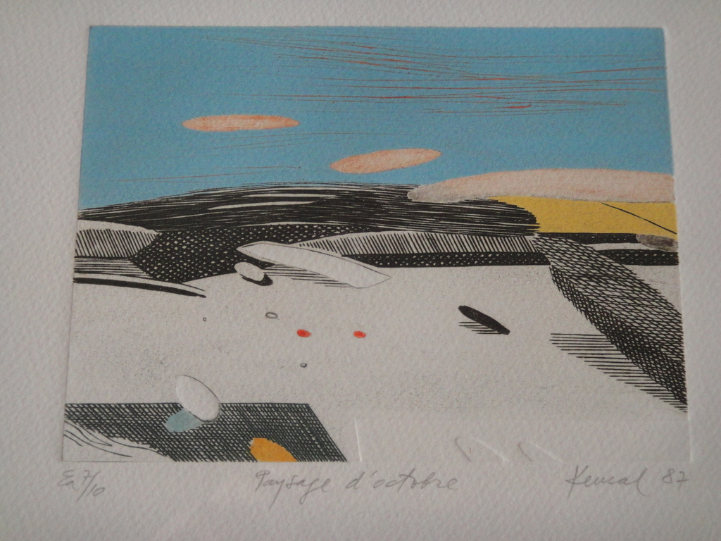 Kemal Sirbegovic, ets, "Paysage d'octobre" kopen? Bied vanaf 1!