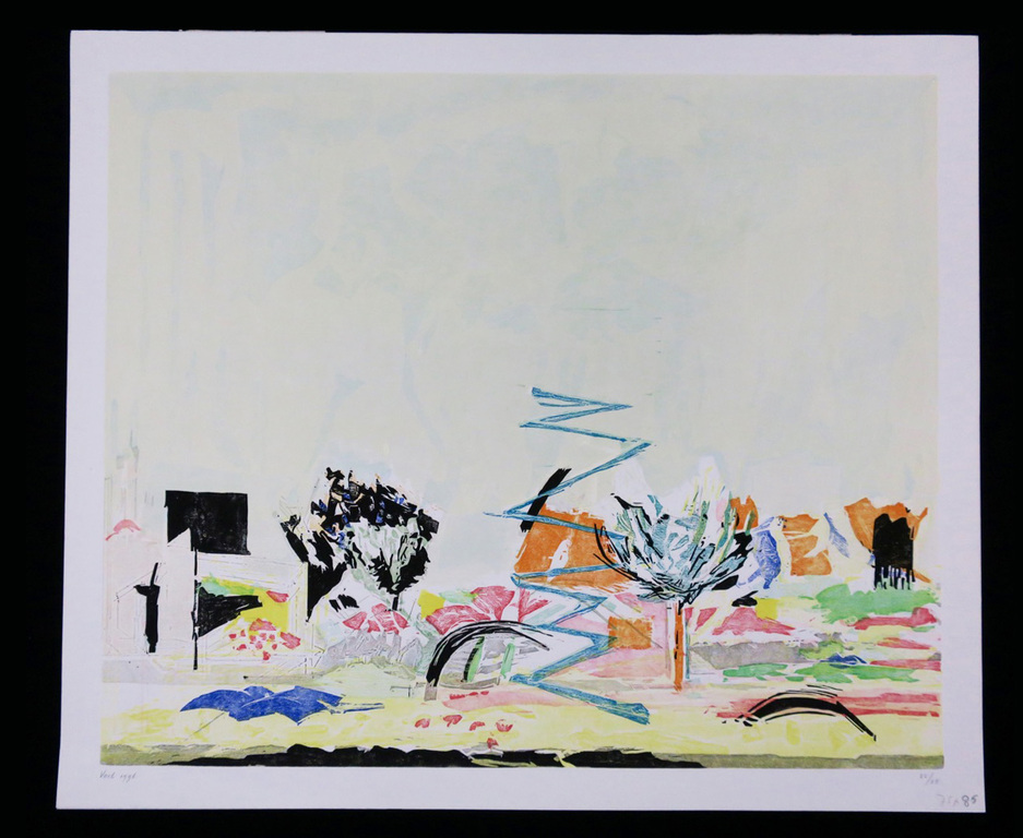 Lot met 3 werken van: Wilfred Voet, Houtsnede, Landschap kopen? Bied vanaf 1!