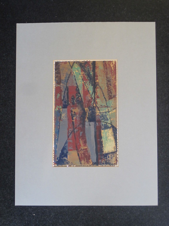 R.Franquinet 1915-1979 - abstracte compositie 1970 olieverf  kopen? Bied vanaf 1!