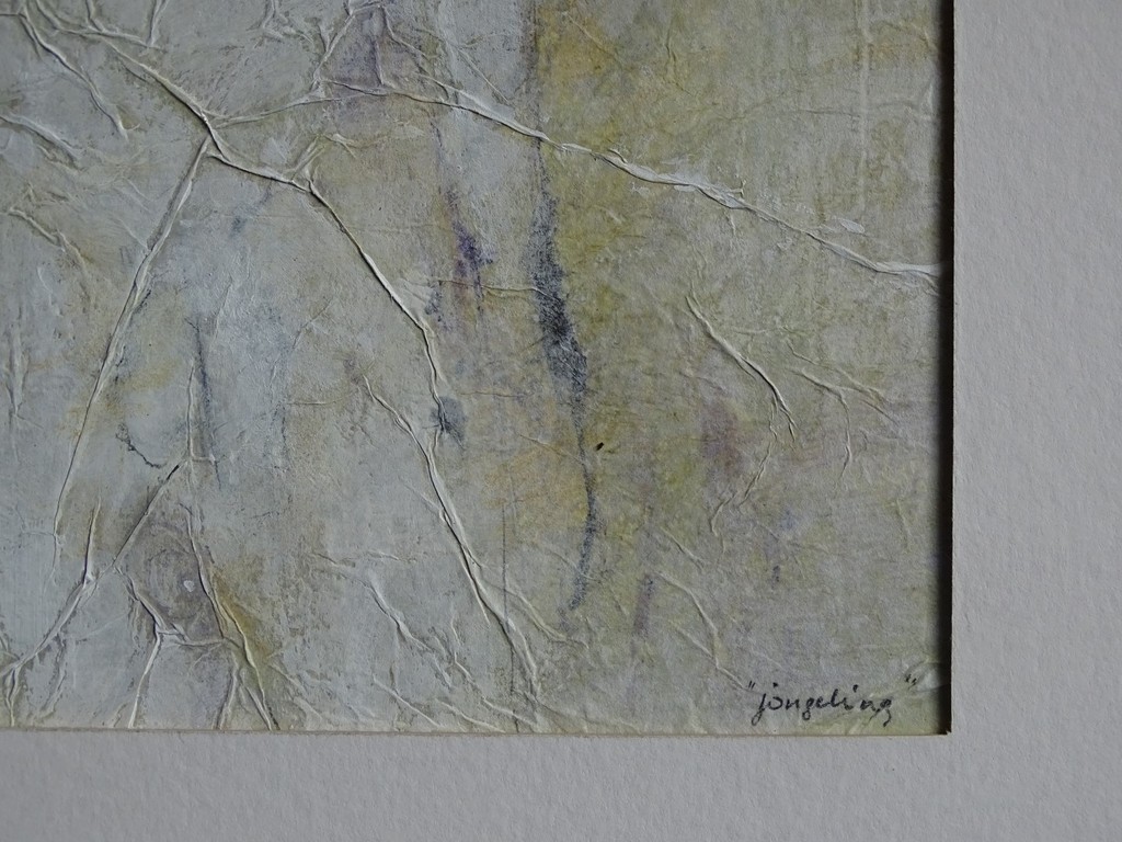 Onduidelijk signatuur: gemengde techniek, Jongeling kopen? Bied vanaf 1!