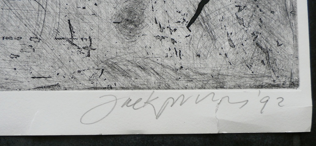 Jack Prins - grote ets - 1992 - oplage: 10 stuks kopen? Bied vanaf 75!