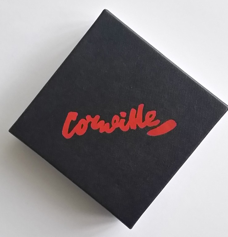 Corneille -  broche met emaile - L'oiseau kopen? Bied vanaf 75!