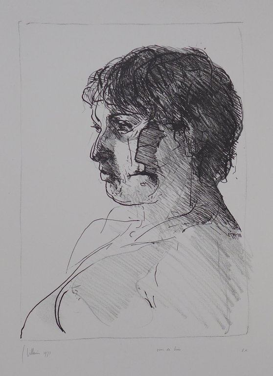 Jaap Hillenius, litho uit 1973 kopen? Bied vanaf 40!