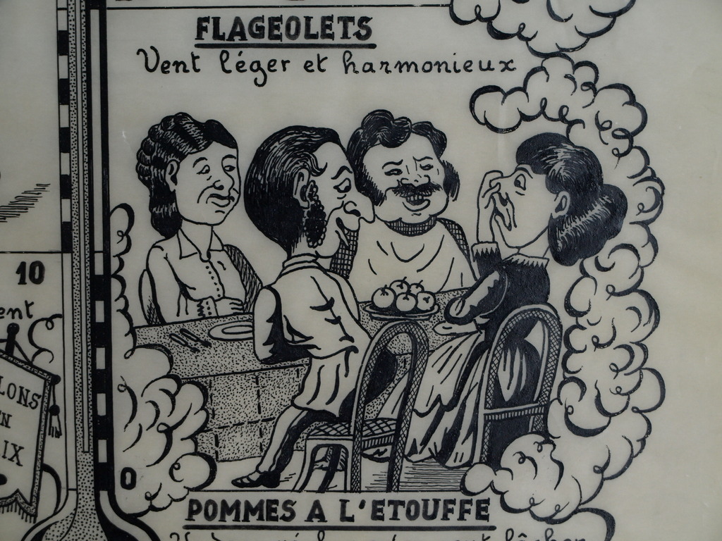 Onbekend : Inkttekening , Le Pêtomêtre / De Schetenmeter - gesigneerd  kopen? Bied vanaf 1!