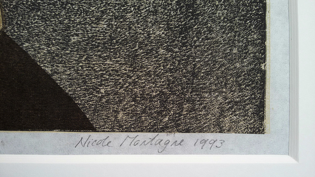 Nicole Montagne - Portret van Franz Kafka, sjabloondruk (in passe-partout) kopen? Bied vanaf 150!