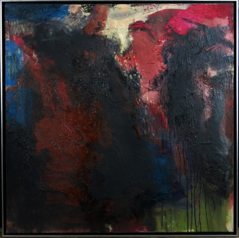 Antony de Baat: Olieverf op doek, Zonder titel - Ingelijst (Groot)  kopen? Bied vanaf 250!