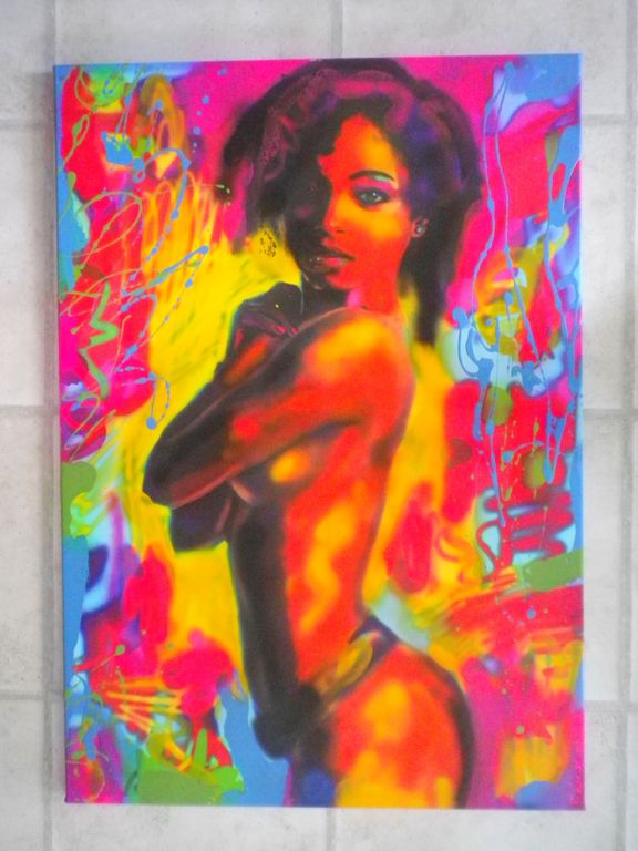 Peter Klashorst - 100 x 70 cm - Mooi groot werk kopen? Bied vanaf 325!